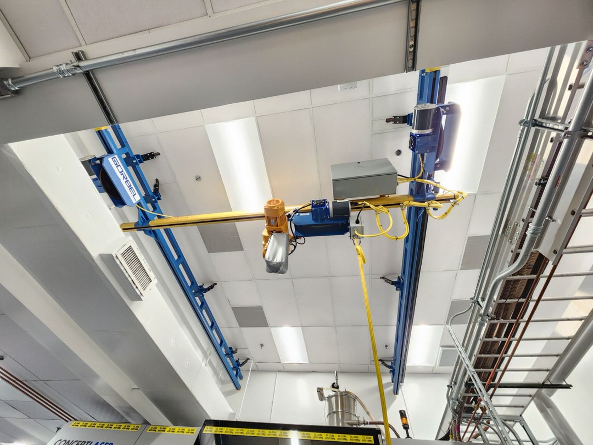 Gorbel 1 Ton Overhead Crane W/ Hoist