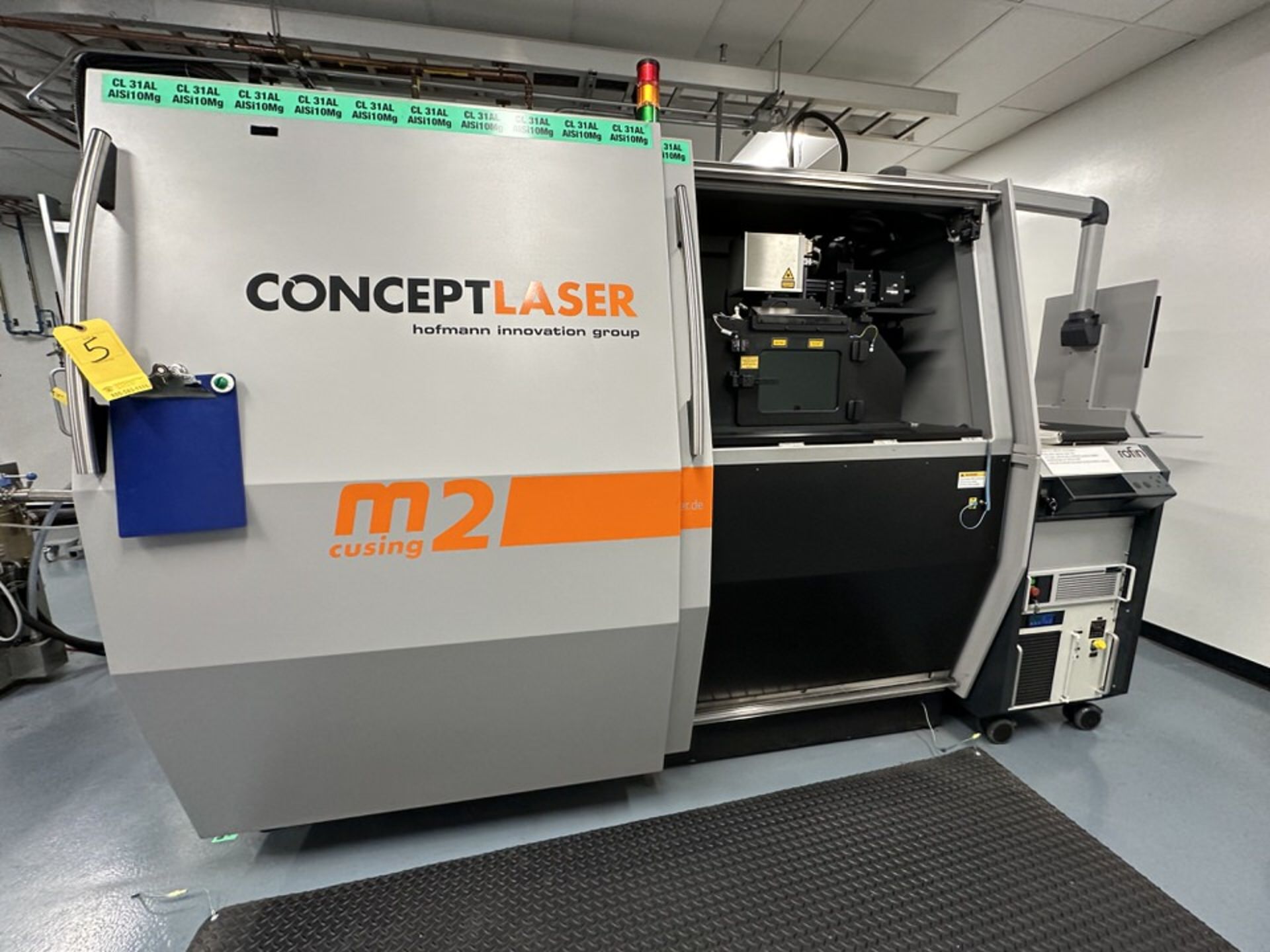 2014 Concept Laser M2 LaserCUSING 400W Fiber Laser DMLM 3D Printer - Image 41 of 47