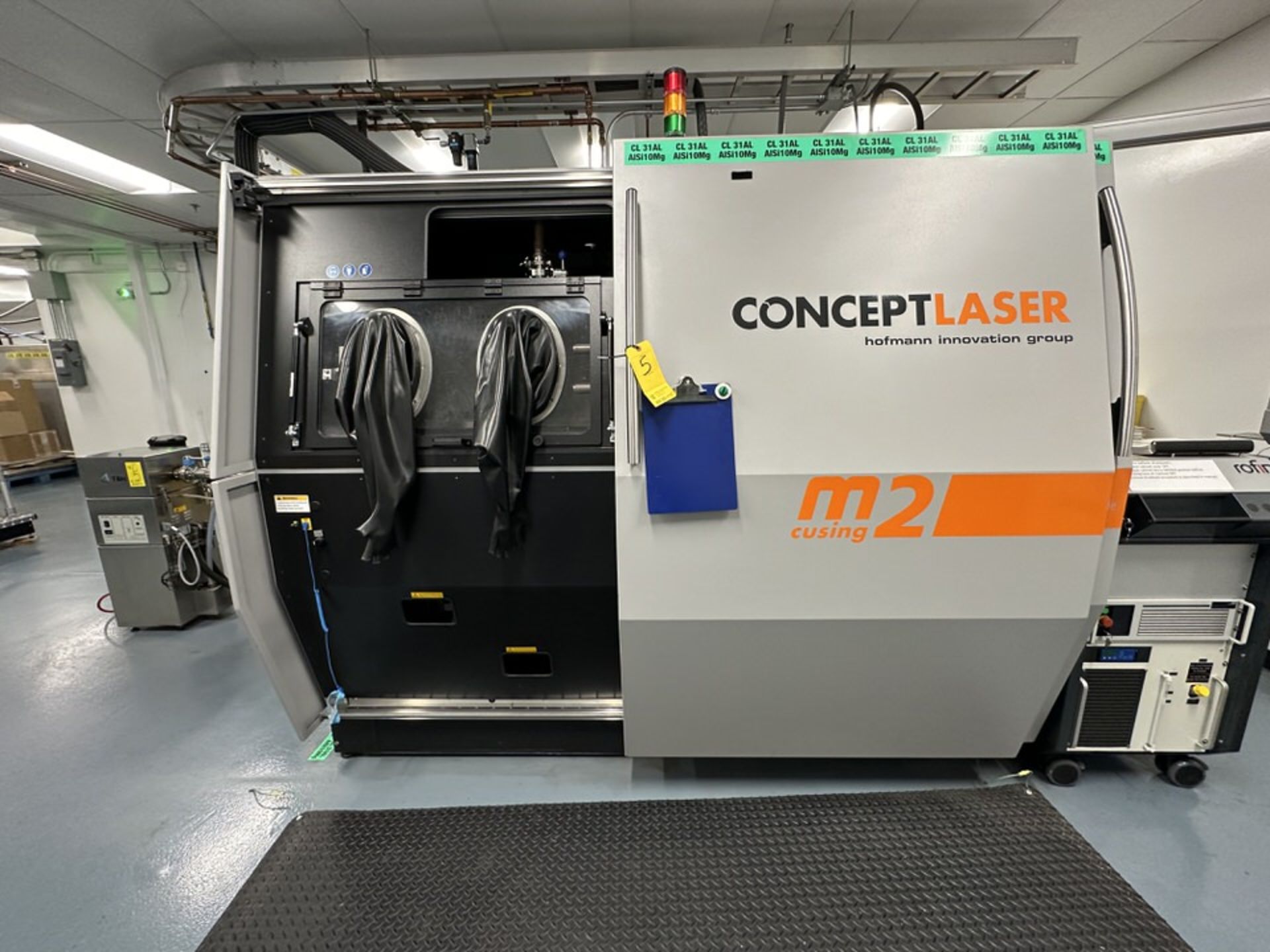 2014 Concept Laser M2 LaserCUSING 400W Fiber Laser DMLM 3D Printer - Image 44 of 47