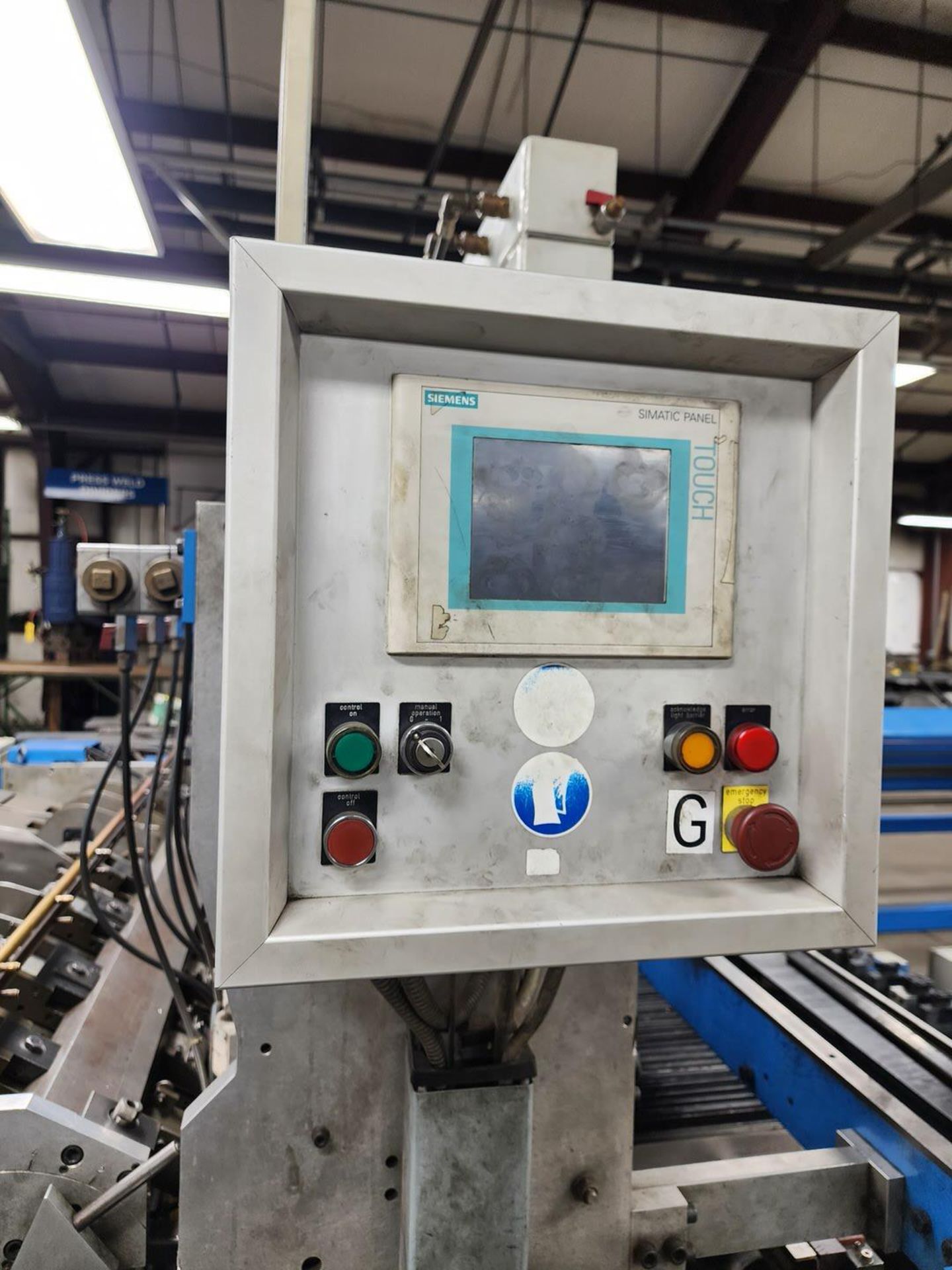 Ideal GAE516 CNC Wire Mesh Welder 50/60HZ, 480V, 1200A; W/ Siemens Simatic Panel Controller - Image 15 of 57