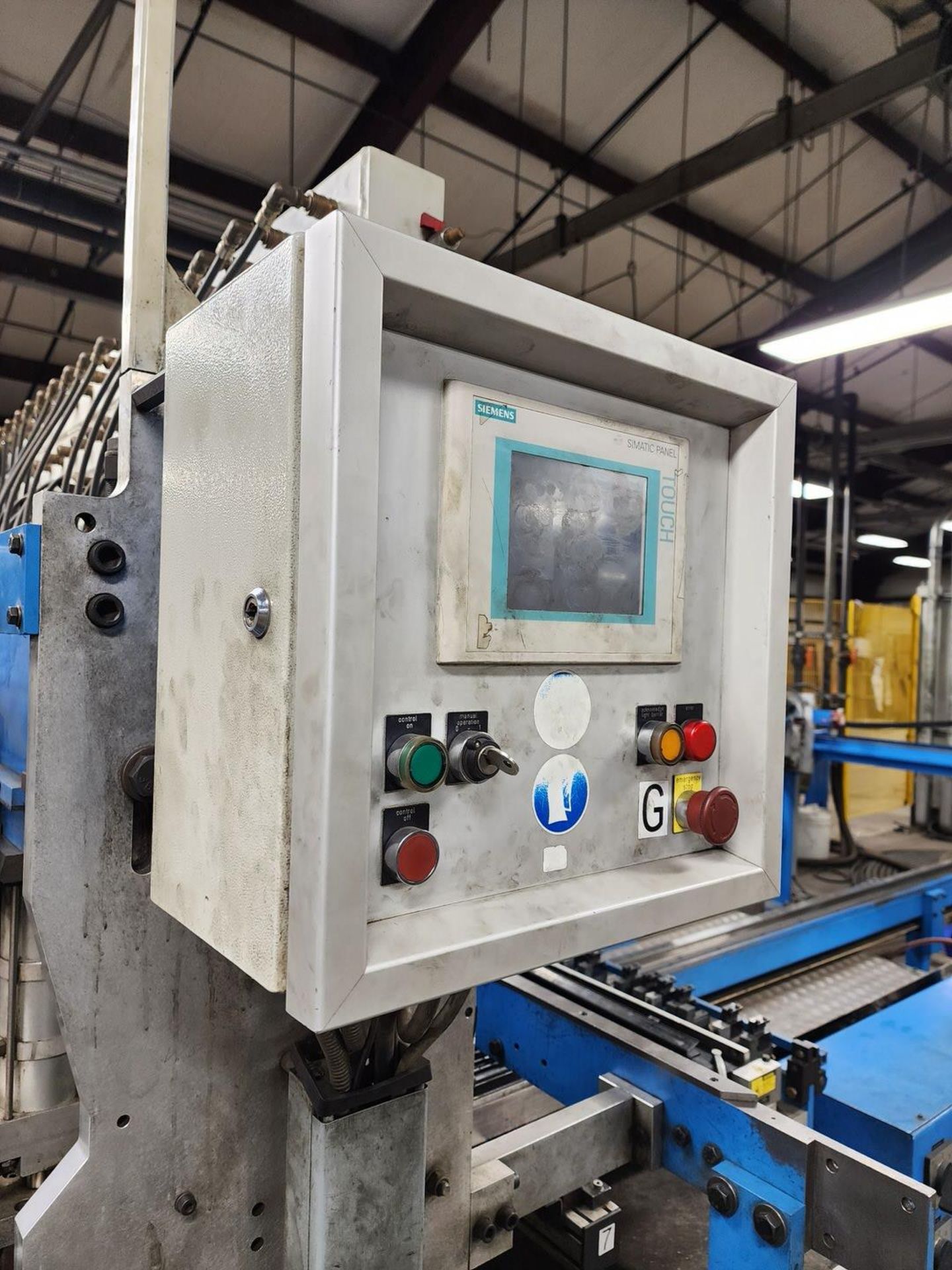 Ideal GAE516 CNC Wire Mesh Welder 50/60HZ, 480V, 1200A; W/ Siemens Simatic Panel Controller - Image 16 of 57