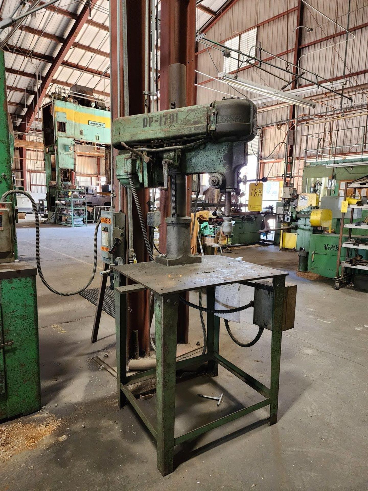 Walker Turner Floor Drill Press W/ IEC Controller