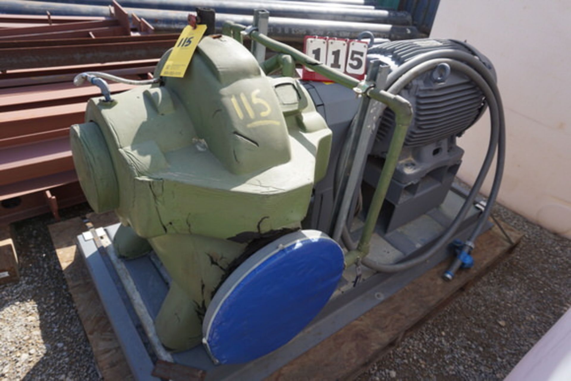 SPP Motor & Pump Alignment w. 100 HP Motor, 230/460V, 60HZ (LOCATION: ROME, TX)