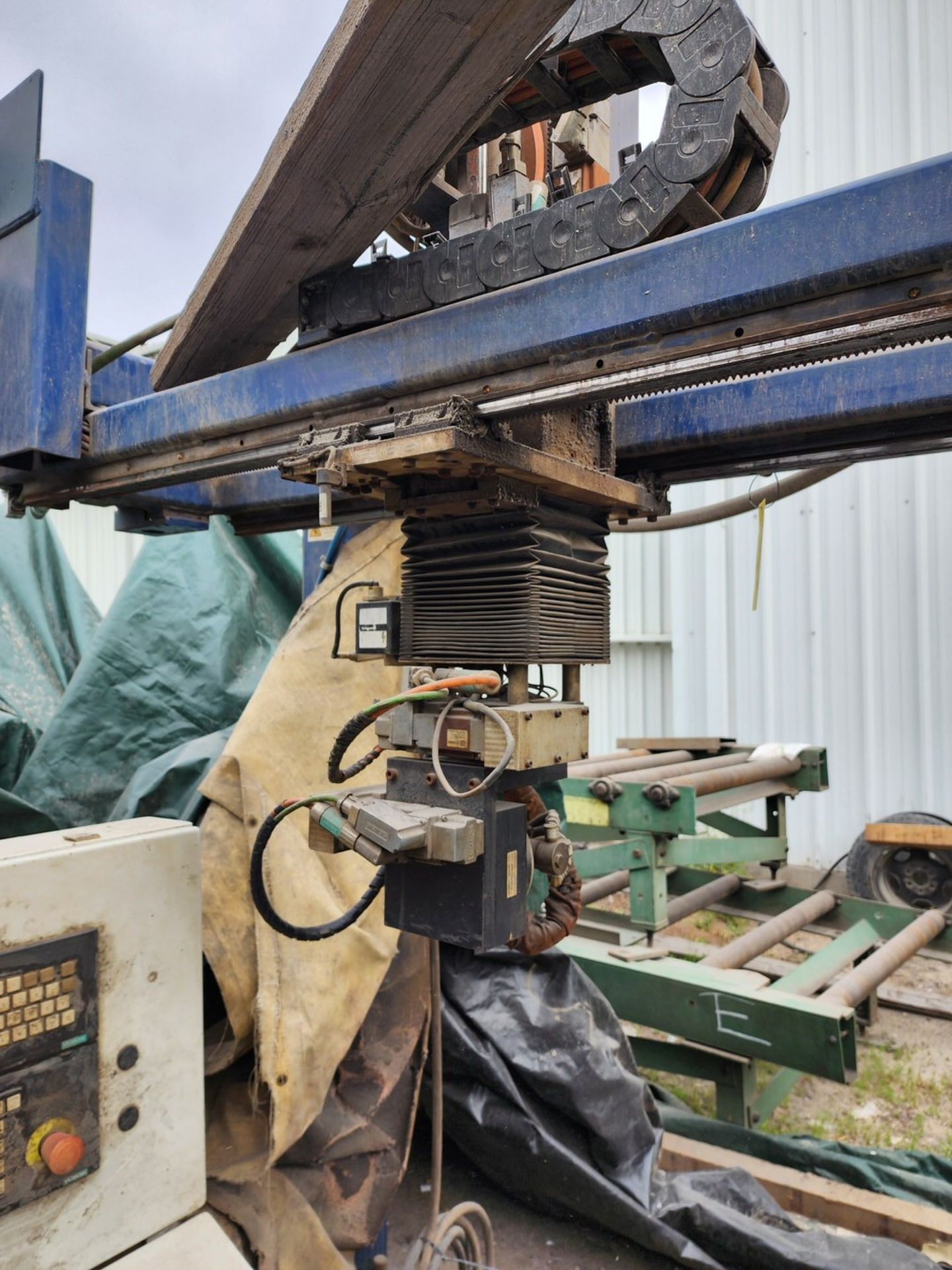 Ocean Liberator CNC Beam Coping Machine W/ Siemens & Peddinghaus Controllers; W/ (6) Roller - Image 10 of 17