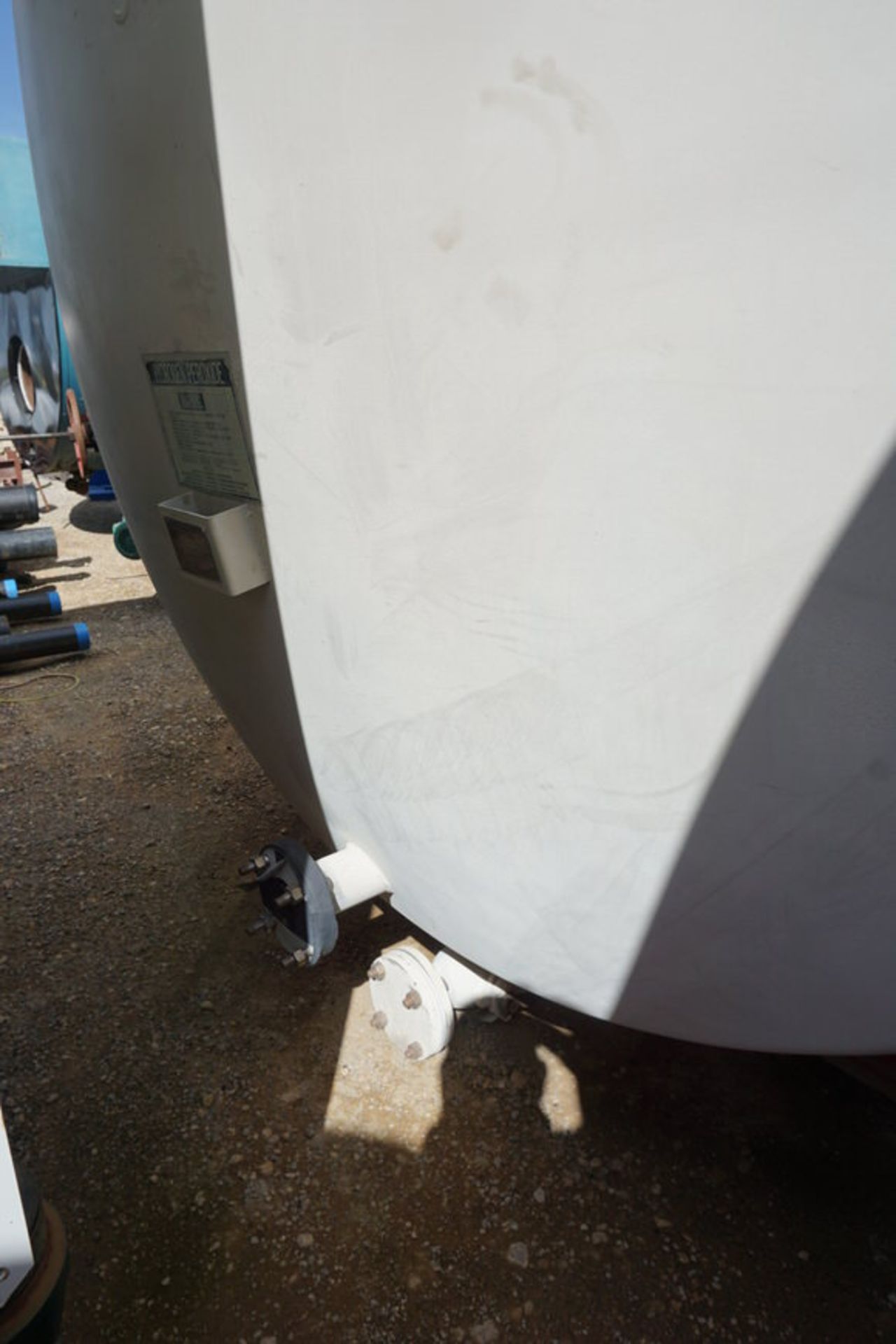 Stainless Steel Storage Tank w/ Stand (LOCATION: ROME, TX) - Image 3 of 5