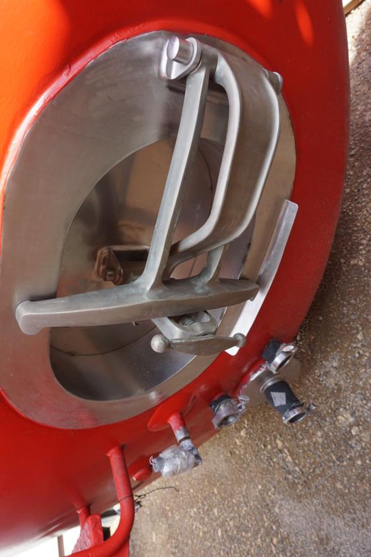 Insulated Stainless Steel Storage Tank w/ Stand (LOCATION: ROME, TX) - Image 5 of 7