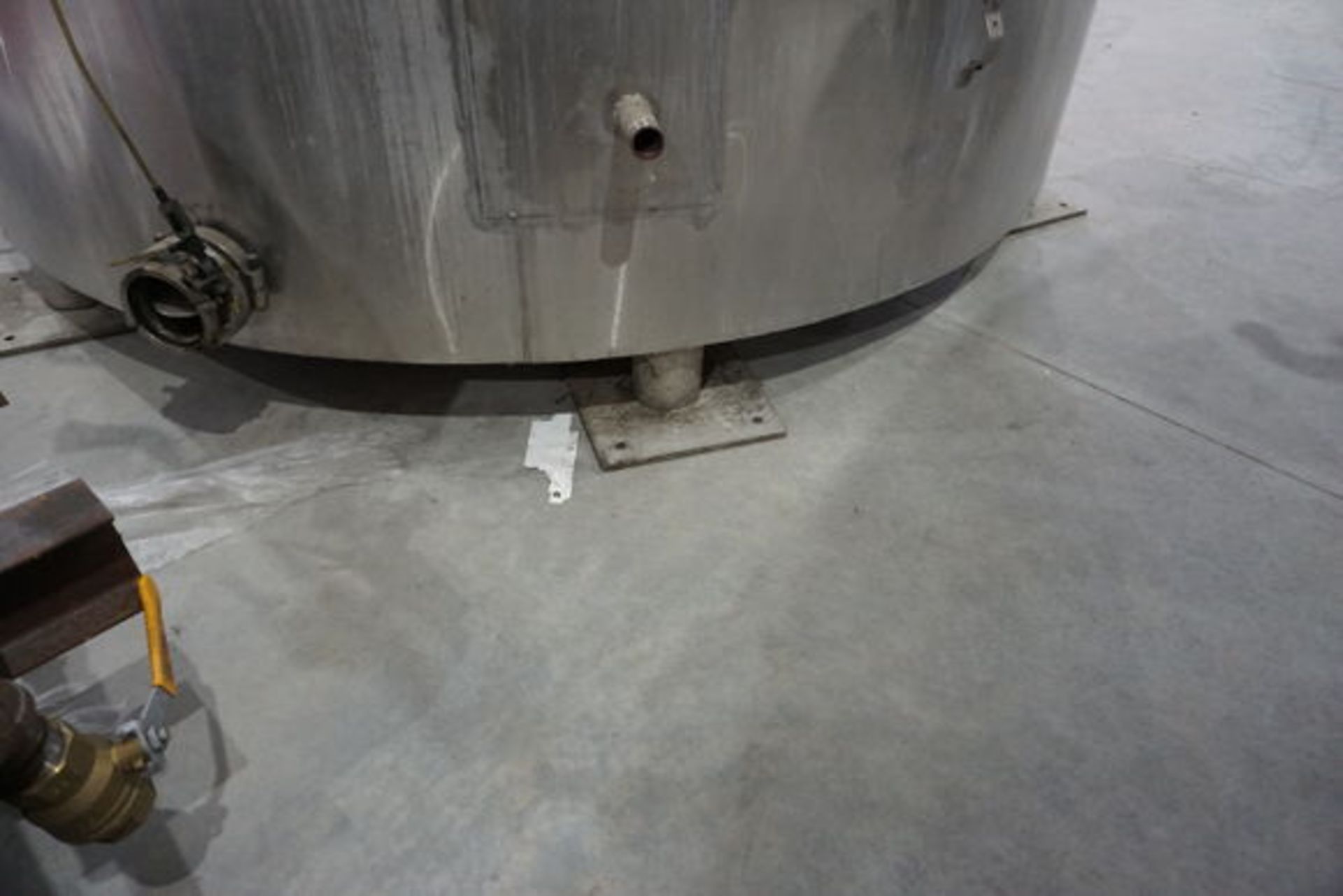 Stainless Steel Mixing Kettle/ Whirpool Tank, 59HL, 745 BBL Max Cap (LOCATION: ROME, TX) - Image 4 of 10