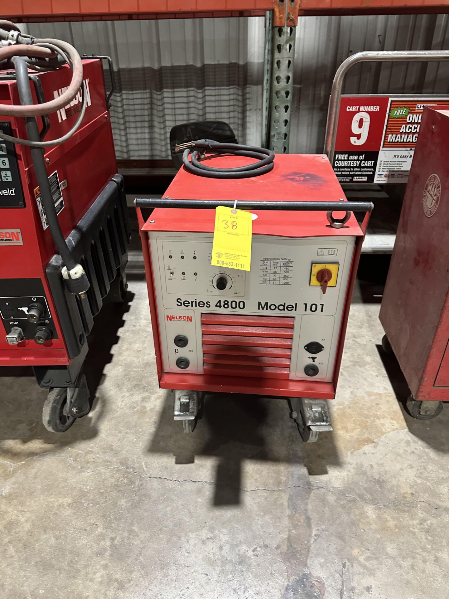 Nelson 4800 Stud Welder (LOCATION: 3421 N Sylvania Ave, Ft Worth TX 76111)