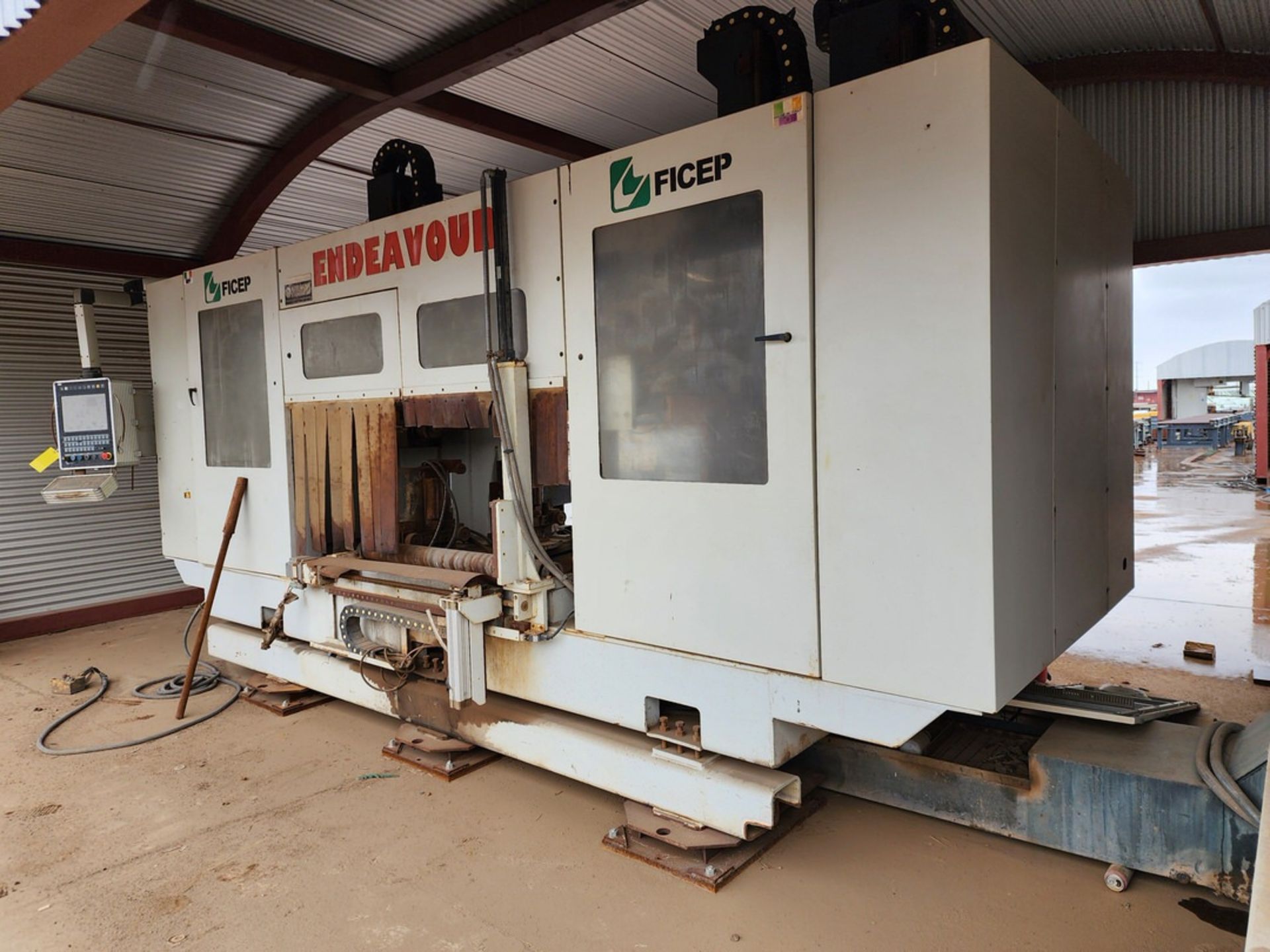 2014 Ficep 1003DD Drill Line W/ Ficep Controller; W/ Ele Cabinet; (NO Conveyor) - Image 7 of 11