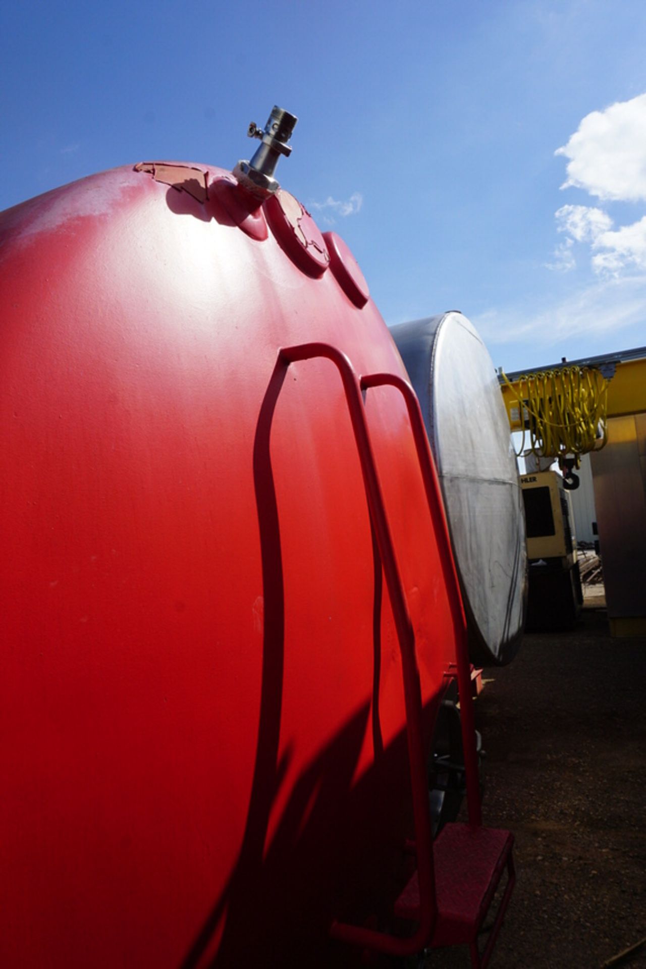 Insulated Stainless Steel Storage Tank w/ Stand (LOCATION: ROME, TX) - Image 4 of 7