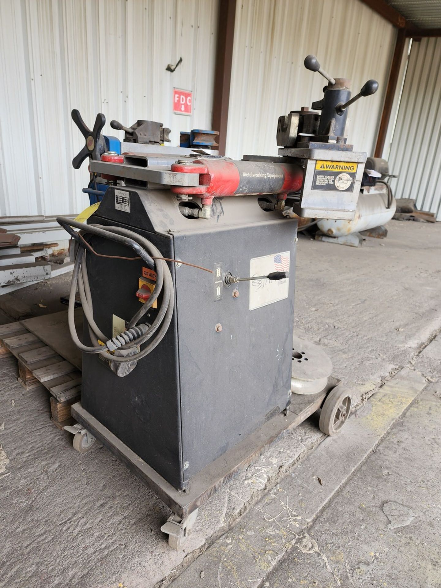 2009 Jancy JB2400 Tube & Pipe Bender 110/220V, 1PH, 60HZ (Loc: Chandler, AZ) - Image 2 of 10