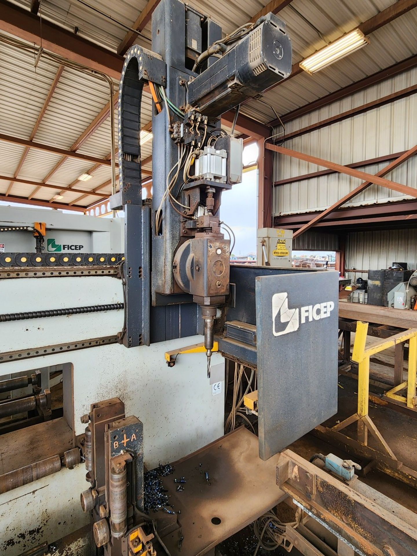 2006 Ficep 1101DZB Drill Line W/ Saw W/ Ficep Controller; W/ Roller & Transfer Tables; W/ Ele - Image 20 of 31