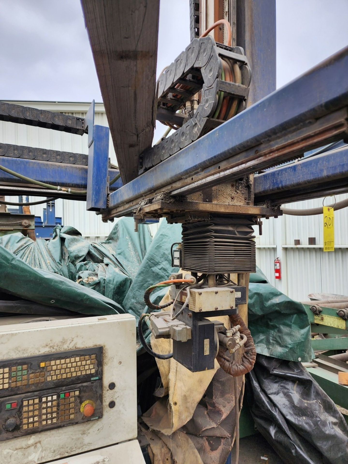 Ocean Liberator CNC Beam Coping Machine W/ Siemens & Peddinghaus Controllers; W/ (6) Roller - Image 9 of 17