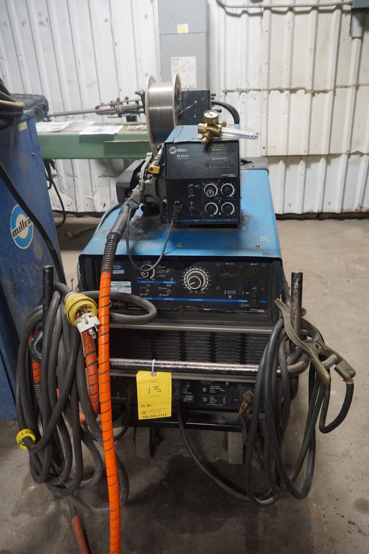 Miller Dimension 652 Welder w/ Miller 60 Series Wire Feeder