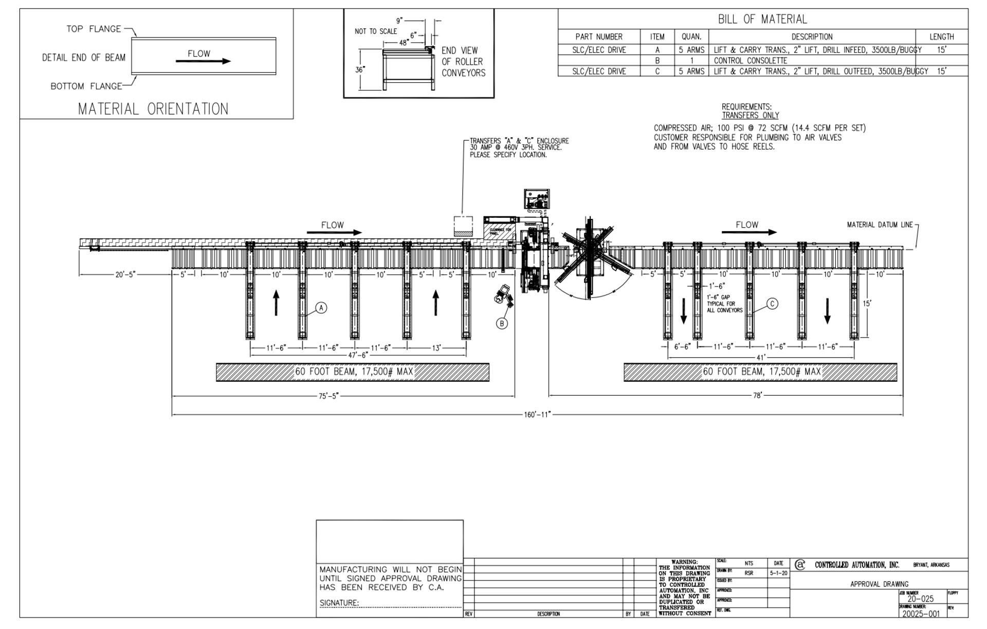 Controlled Automation DRL 348TC Beam Drilling Line, 3 Spindle, High Speed, Tool Changer, Mesa, AZ - Image 4 of 4