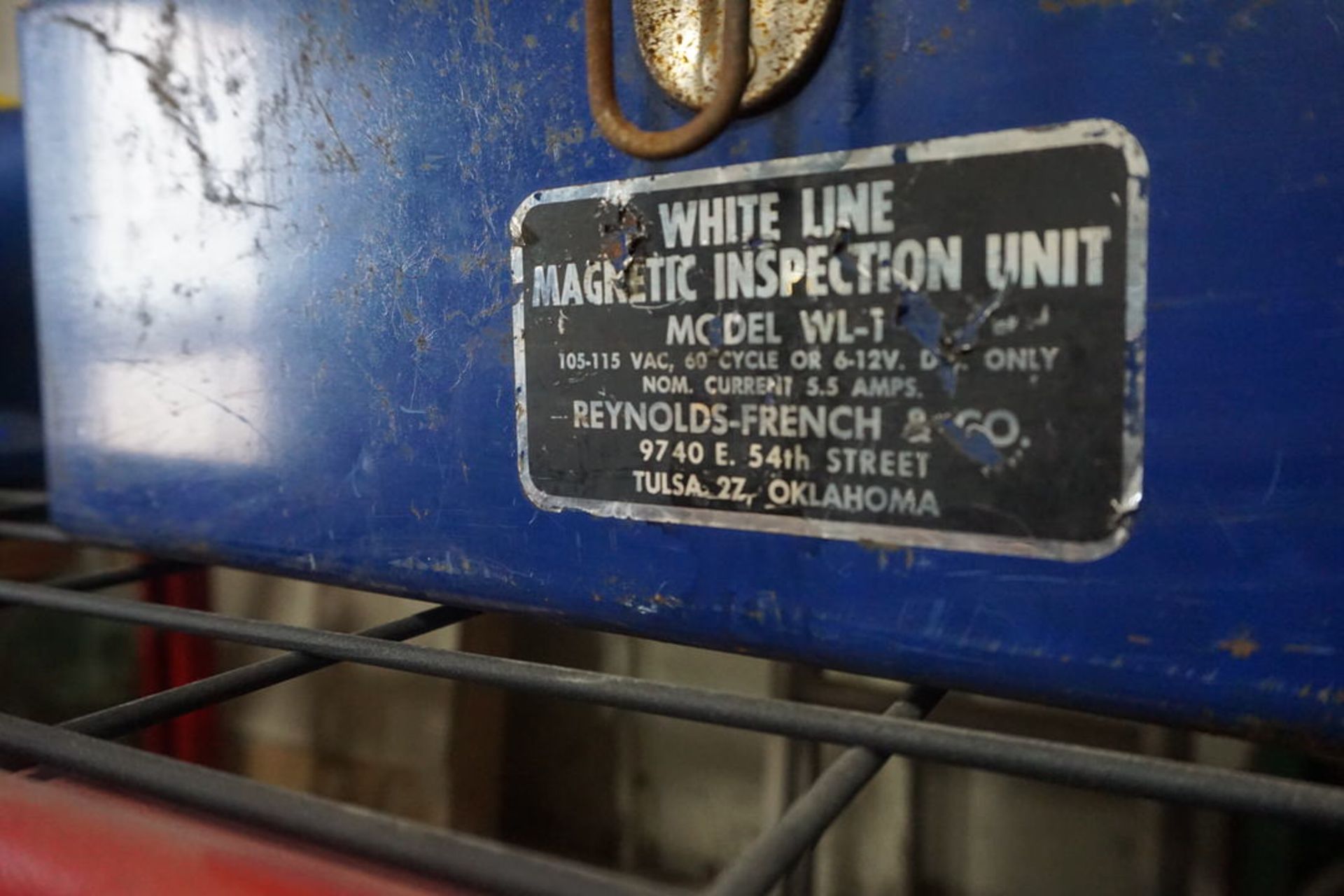 White Line WL-1 Magnetic Inspection Unit (LOCATION: 3421 N Sylvania Ave, Ft Worth TX 76111) - Image 3 of 3