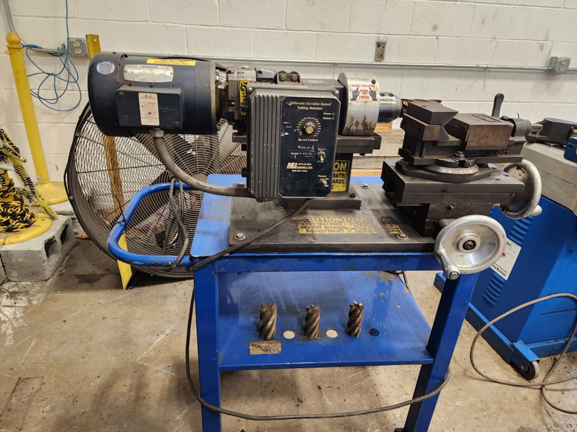 Mittler Bros 400-VSU Variable Speed Tube Notcher 1.5HP (LOCATION: Lancaster, PA) - Image 4 of 15