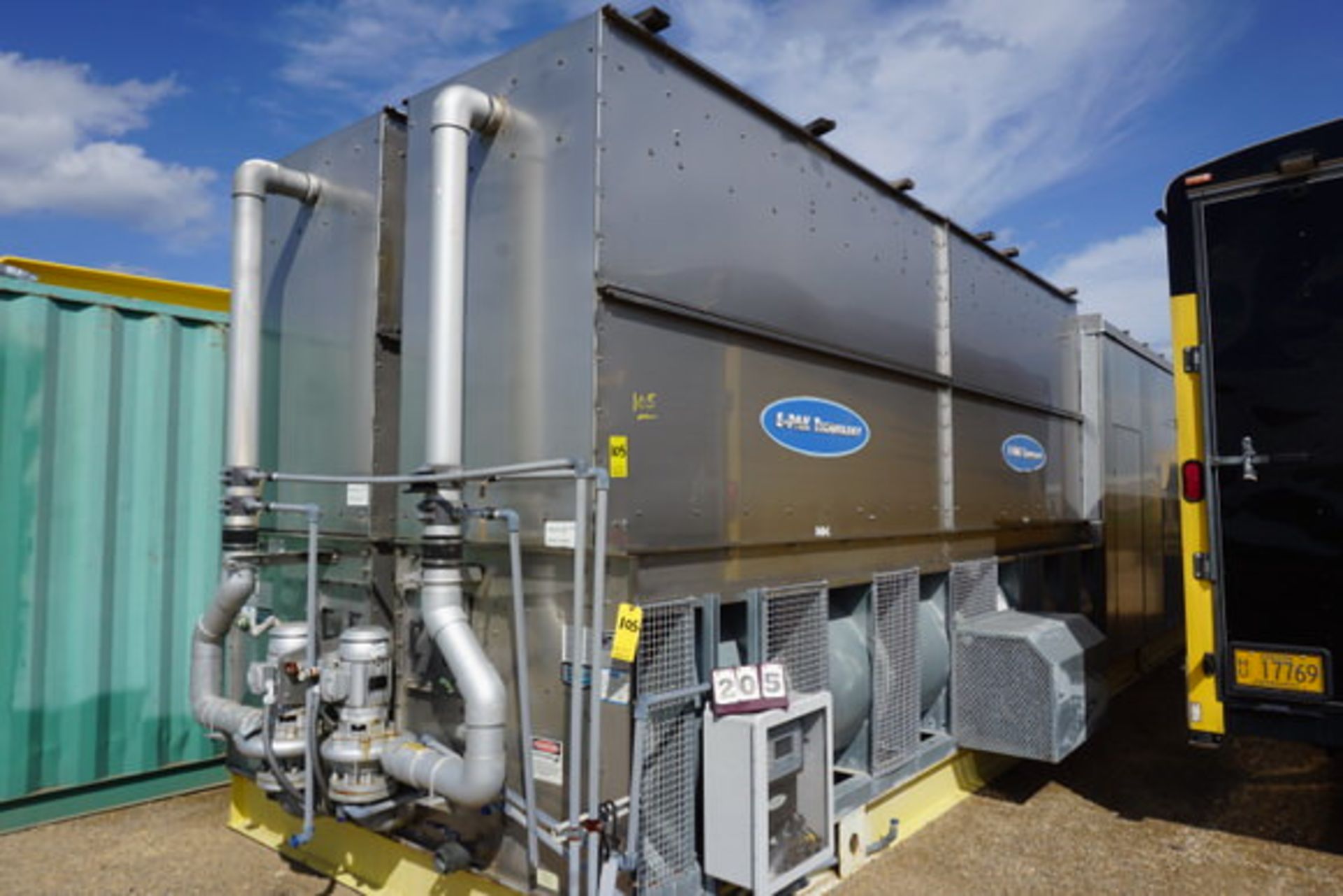 Evapco LSC-268ELS E-Pac Technology Chiller, Coil Test Pressure, 400 PSI(LOCATION: ROME, TX)