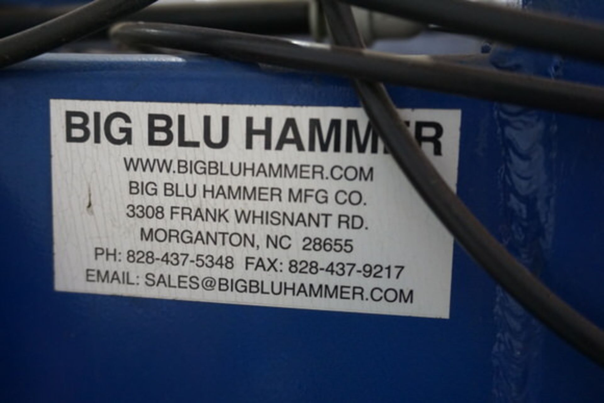Big Blu 155 Max Hydraulic Hammer, 10" Stroke, 155 lb Ram, Foot Control (LOCATION: ROME, TX) - Image 2 of 11