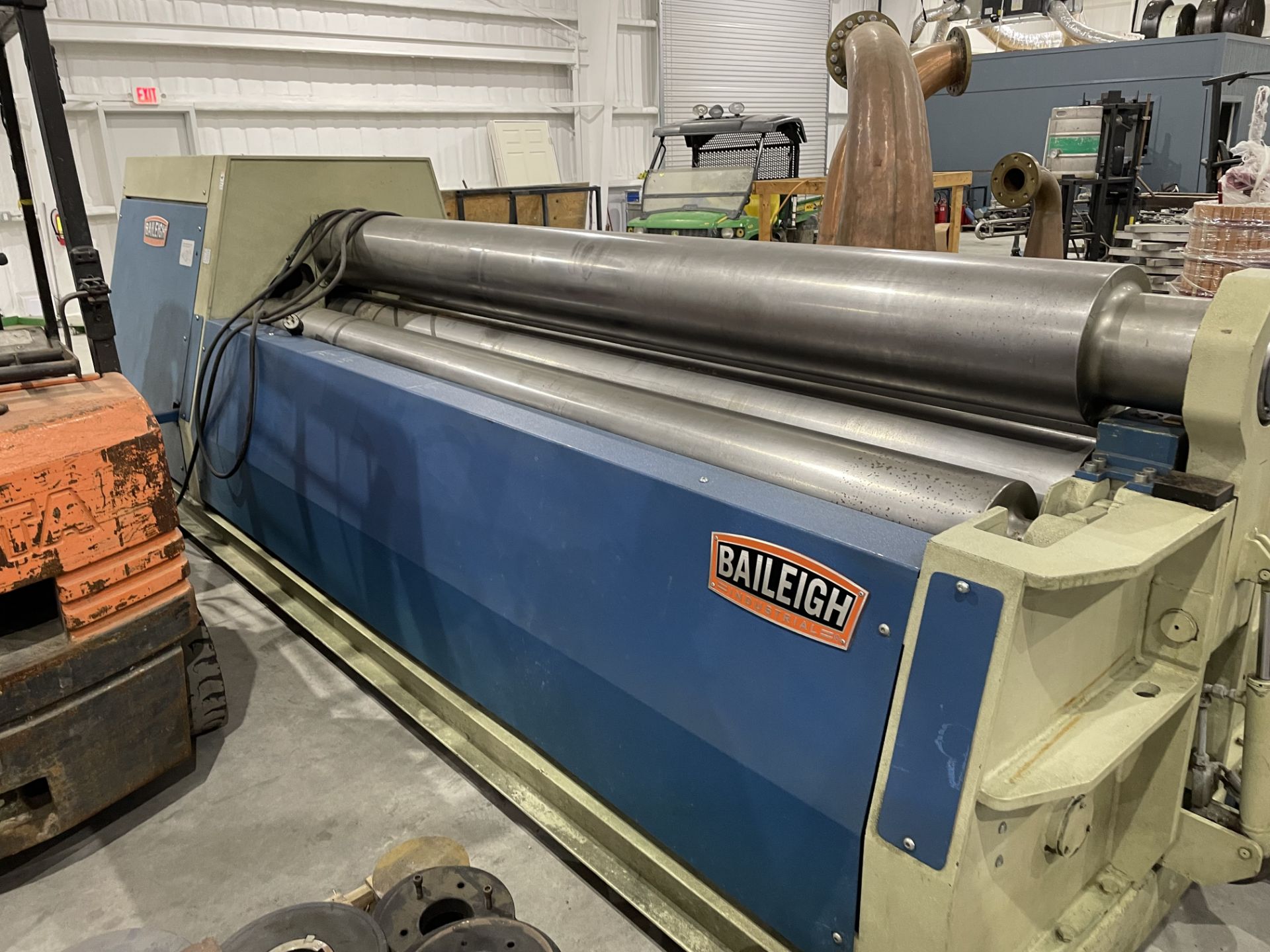 2014 Baileigh MH314C Four Roll Plate Roll, 480V, 1/2" x 10' Cap(LOCATION: ROME, TX)