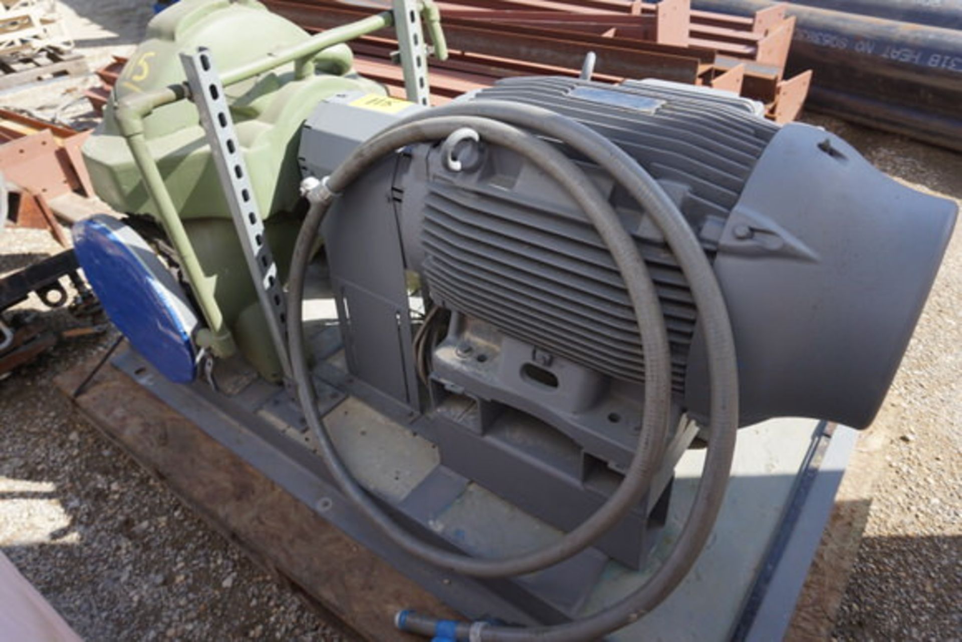 SPP Motor & Pump Alignment w. 100 HP Motor, 230/460V, 60HZ (LOCATION: ROME, TX) - Image 7 of 7