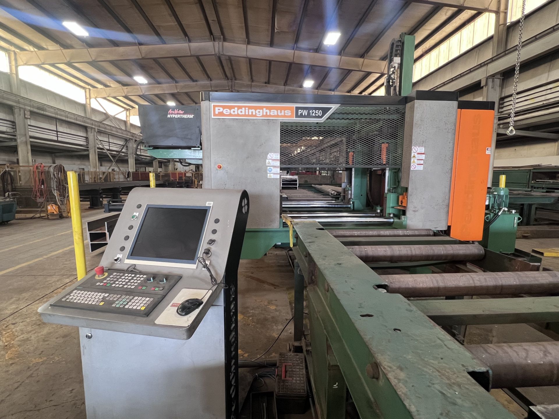 2014 Peddinghaus PW-1250 Peddiwriter CNC Plasma Machine (NO CONVEYOR) (LOCATION: Webb, AL)