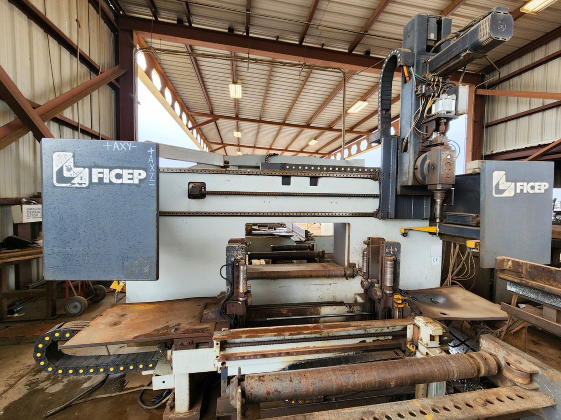 2006 Ficep 1101DZB Drill Line W/ Saw W/ Ficep Controller; W/ Roller & Transfer Tables; W/ Ele - Image 17 of 31