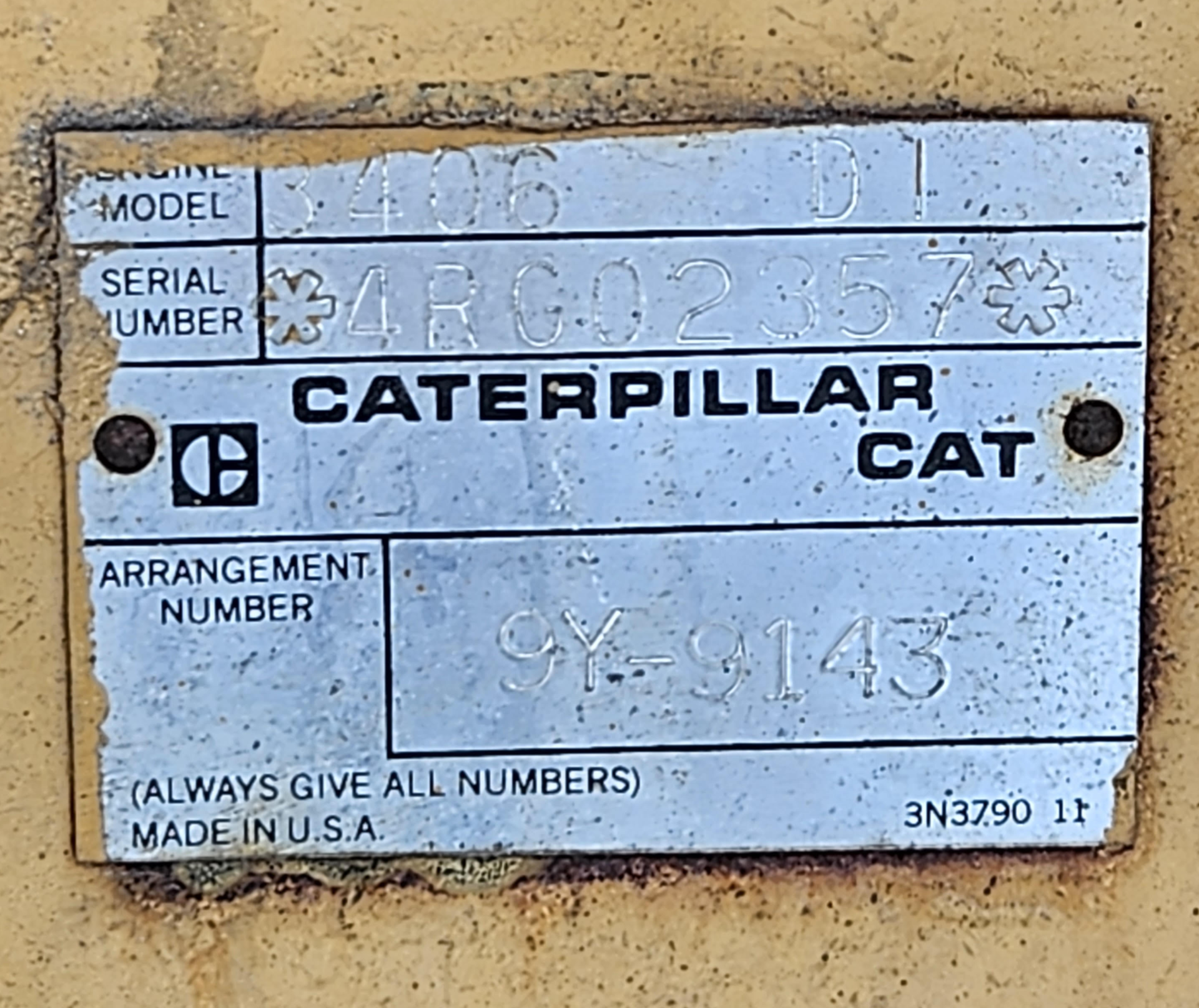 Caterpillar SR4 Generator, Engine Model: 3406 (LOCATION: Burleson, TX) - Image 5 of 6