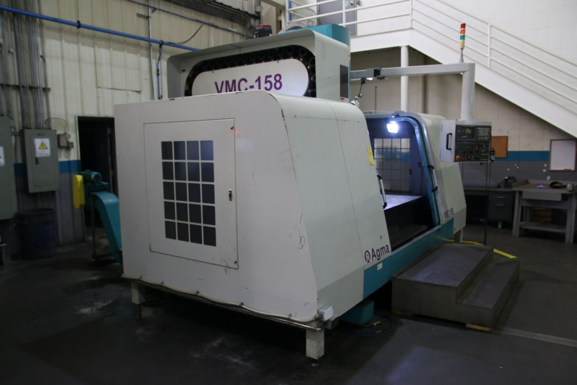 Agma VMC-158 Agma VMC-158 Vertical Machining Center 28" x 66" Table, Transformer Included, (2) - Image 2 of 19
