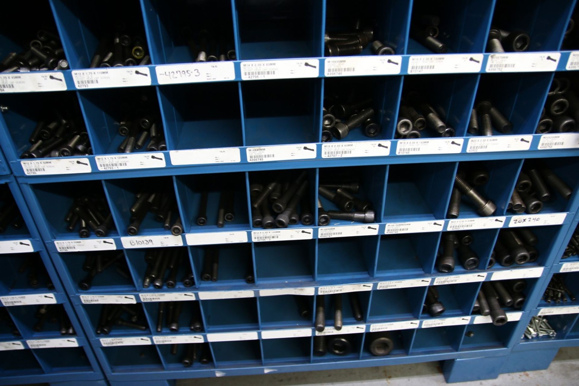 Steel Hardware Bins with Socket Head Bolts - Image 4 of 4