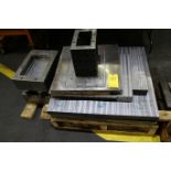 Pallet of Various Pieces of Steel and Setup Blocks