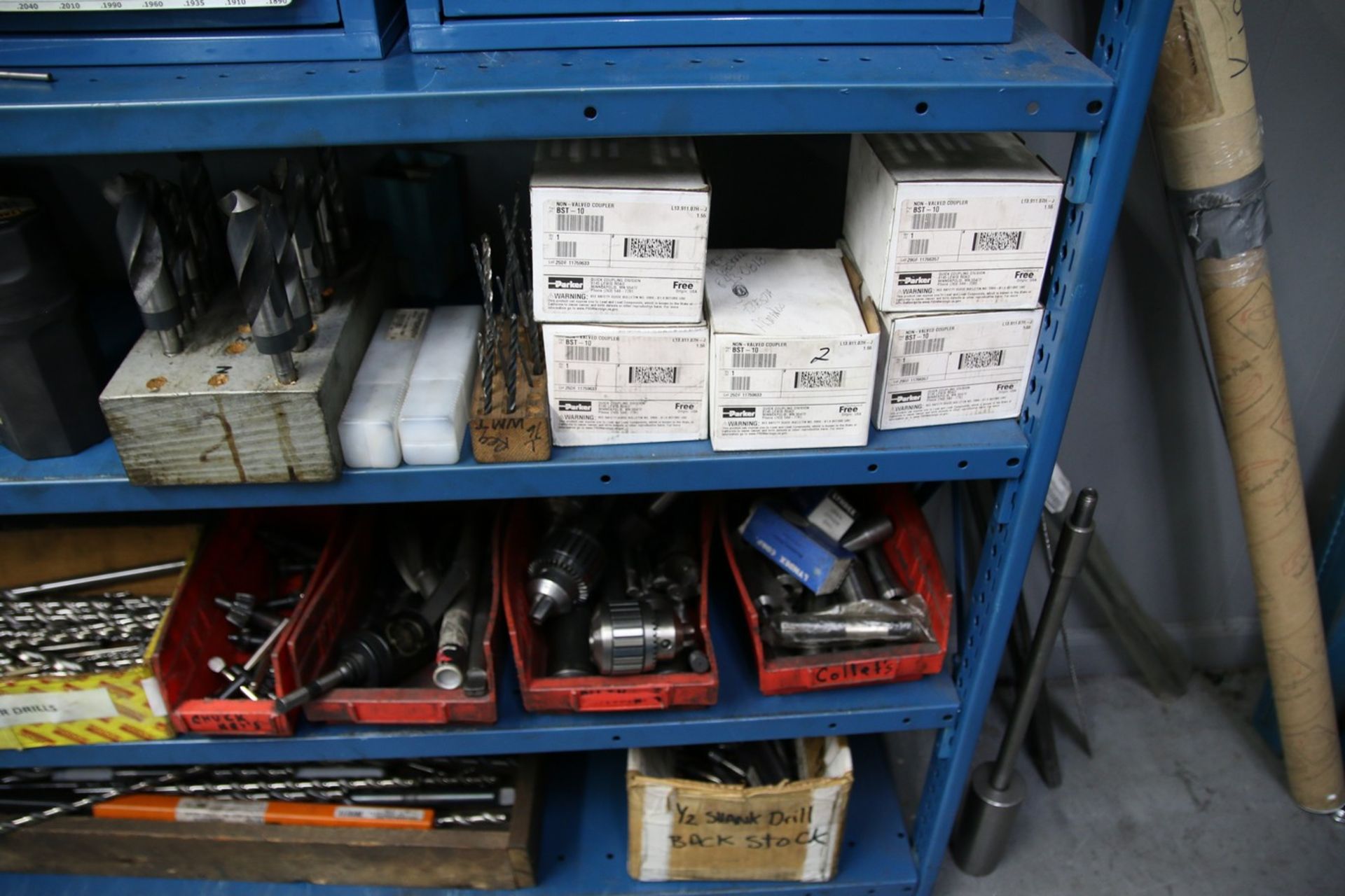 Steel Shelf with Various Contents Contents Include Drills, Reamers and other Related Items - Image 5 of 5