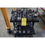 Cat 40 Tool Holders Lot of (23) Cat 40 Tool Holders, Some with Tooling