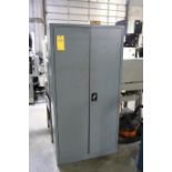 2-Door Cabinet with Contents Contents Include Setup Tooling, Drill Chucks, Lather Tool Holders and