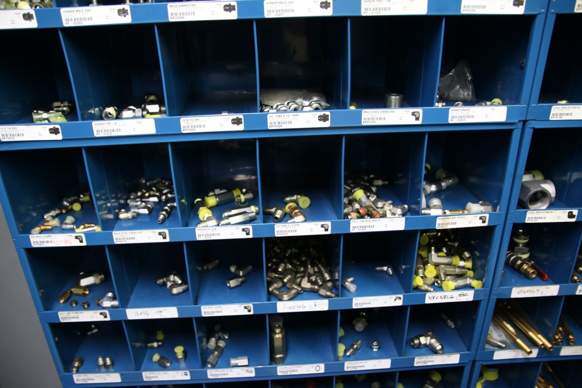 Steel Hardware Bins with Adaptor Fittings - Image 3 of 4