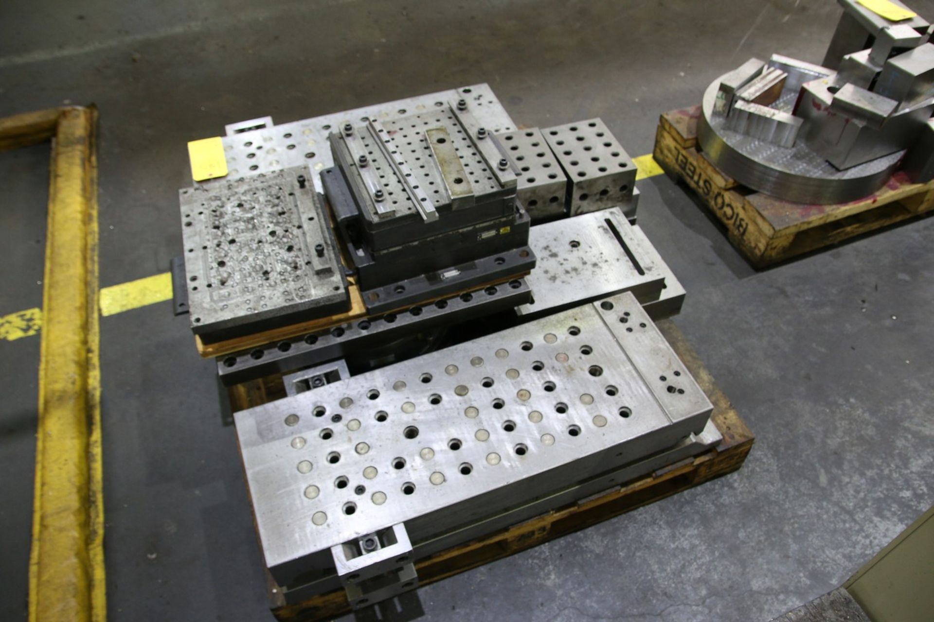 Pallet of Steel Tables and Blocks Contents Include Setup Tables, Blocks and Other Misc. Steel - Image 2 of 2