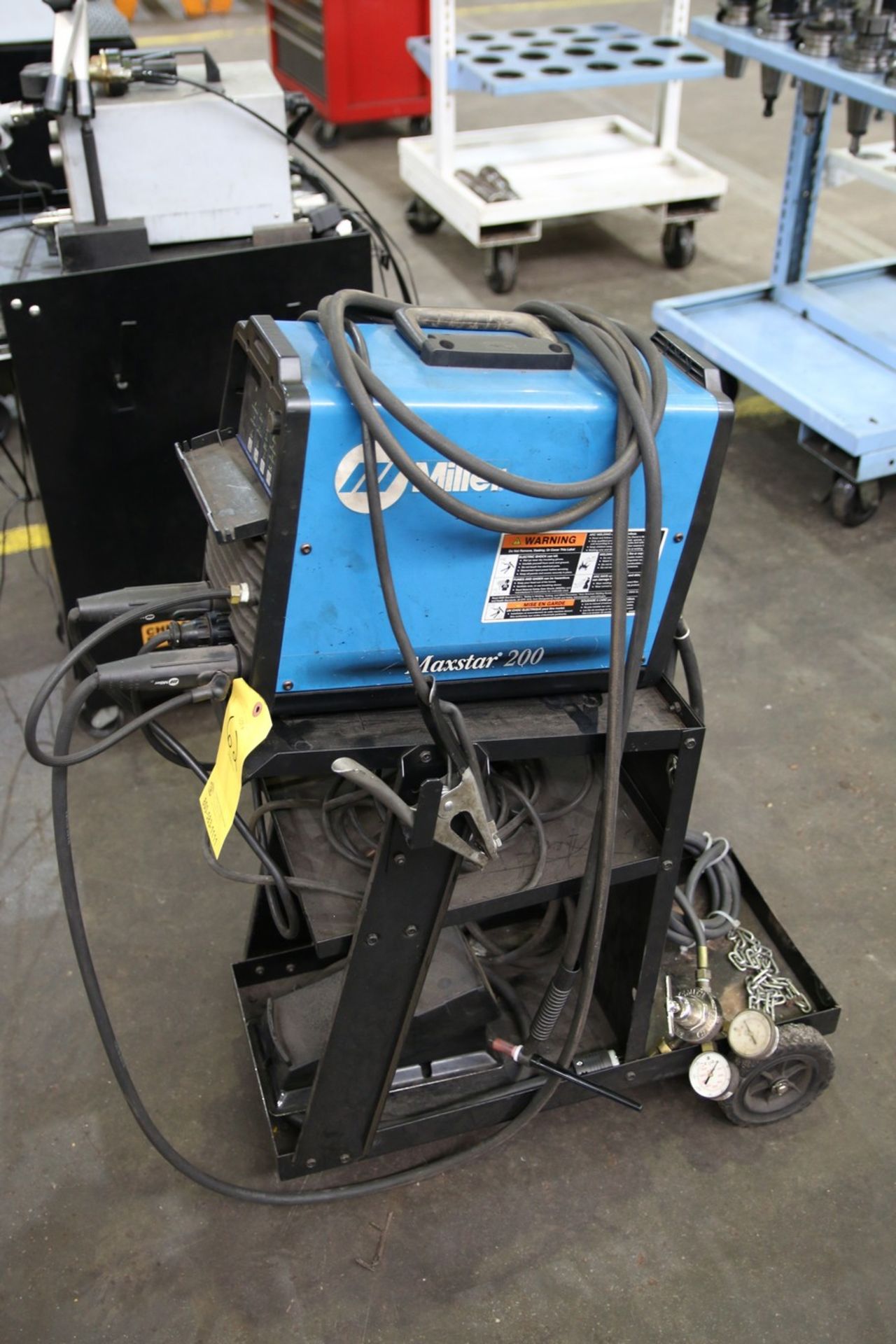 Miller Maxstar 200 Miller Maxstar 200 Welder with Cart and Accessories - Image 2 of 4