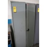 2-Door Cabinet with Contents Contents Include Reamers, Taps, Drills and Other Misc. Items