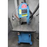 Roll-In Roll-In Gravity Feed Vertical Band Saw 1 HP, 45 Degree Vise Miter at Maximum