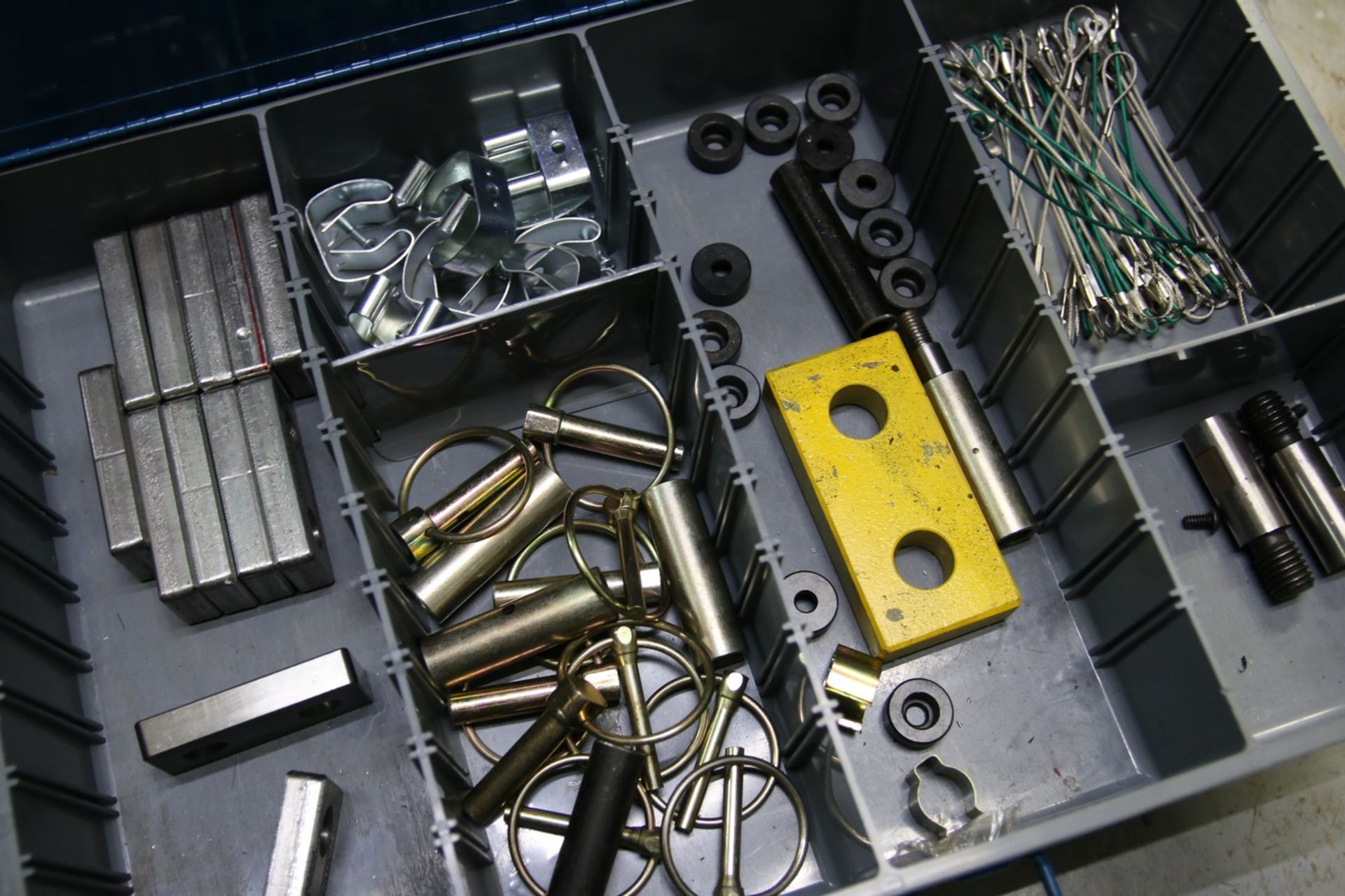 Steel Hardware Cabinet with Various Contents Contents Include Steel Dowel Pins and Socket Head - Image 7 of 7