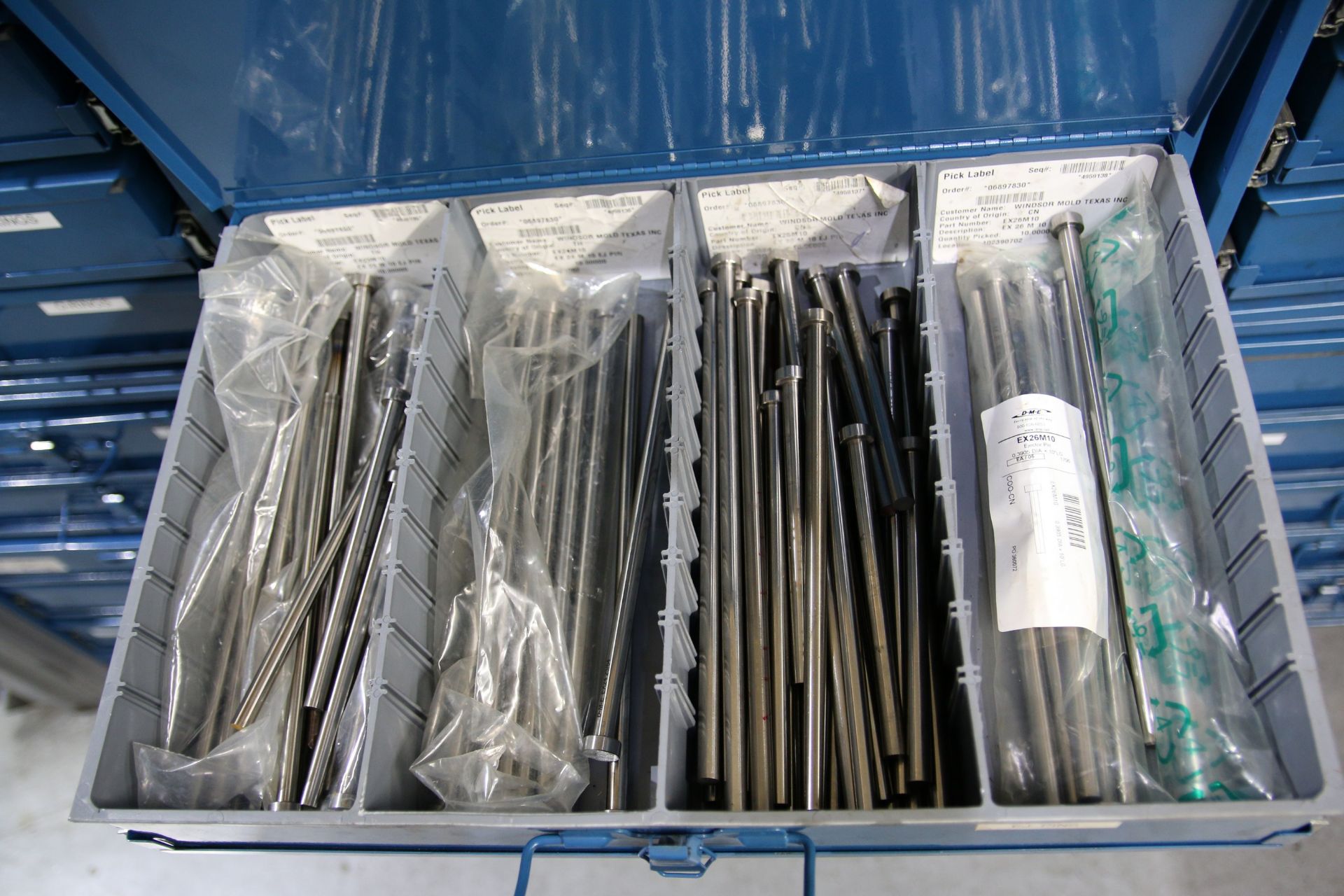 Steel Hardware Cabinet with Ejector Pins Several Sizes - Image 4 of 6