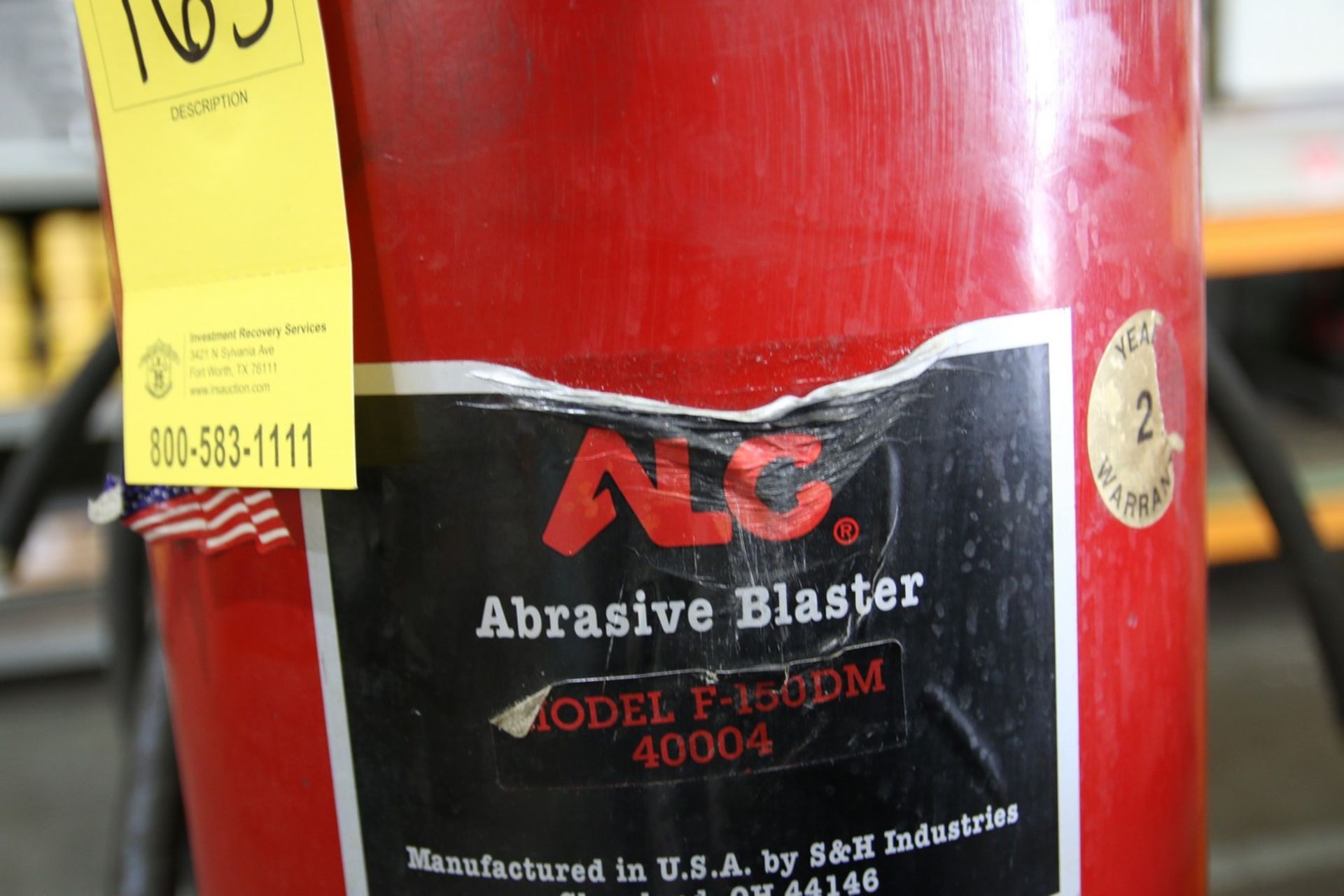 ALC F-150DM ALC F-150DM Abrasive Blaster - Image 2 of 2