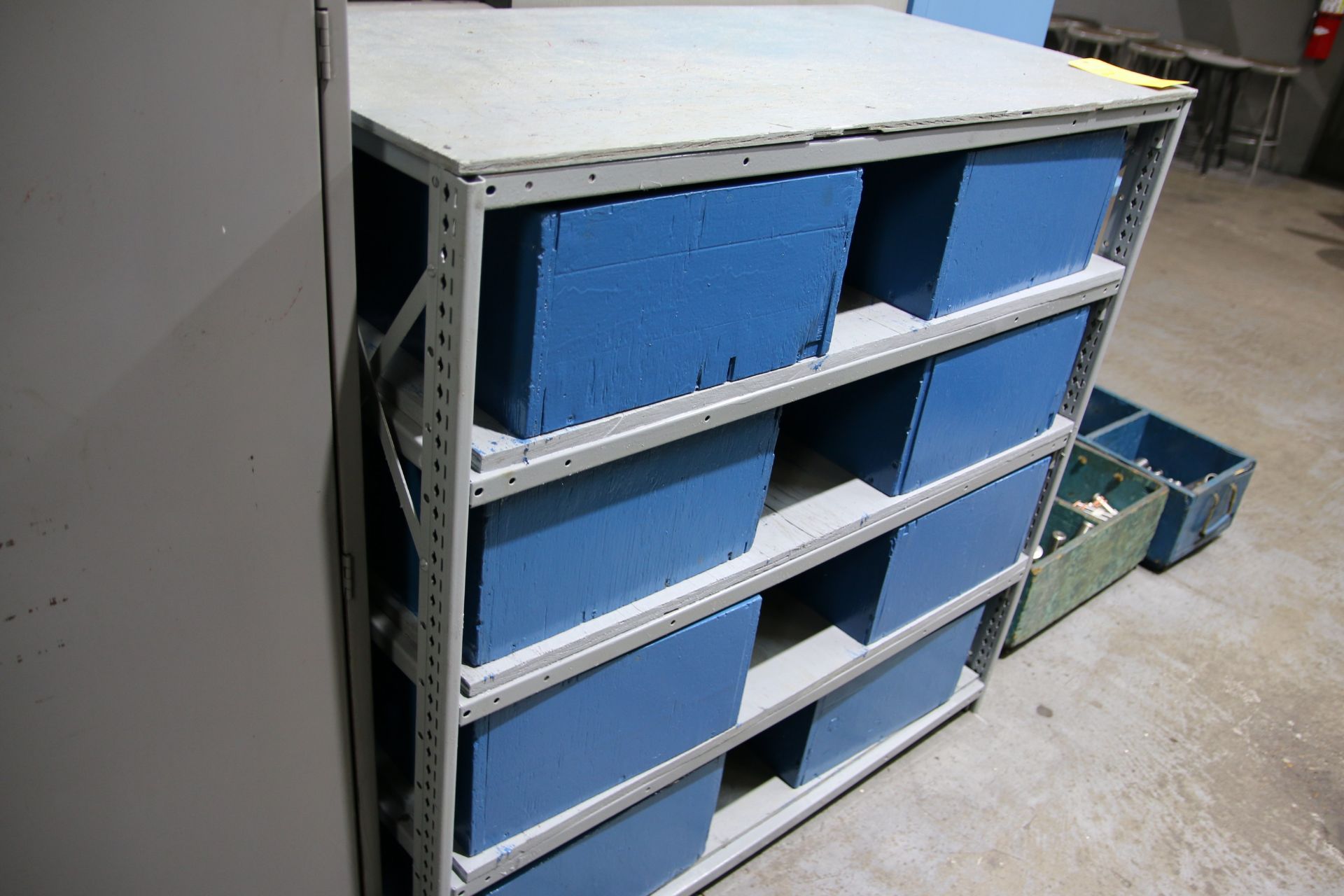 Storage Shell with Drawers and Misc. Steel