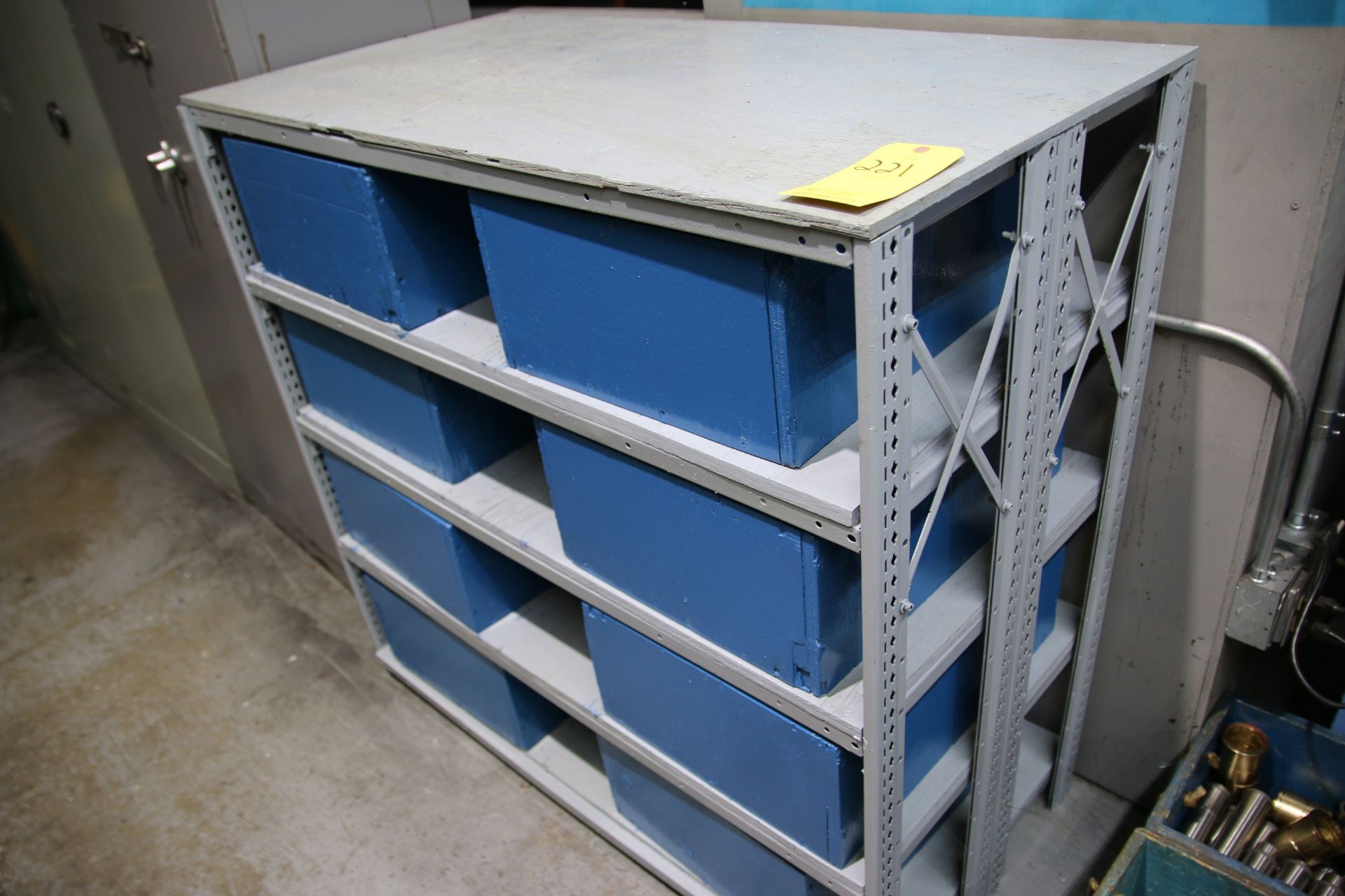 Storage Shell with Drawers and Misc. Steel - Image 2 of 3
