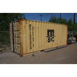 20 Ft Storage Container with Contents 20 ft x 8 ft x 8.5 ft H, Contents Include Chiller Units,