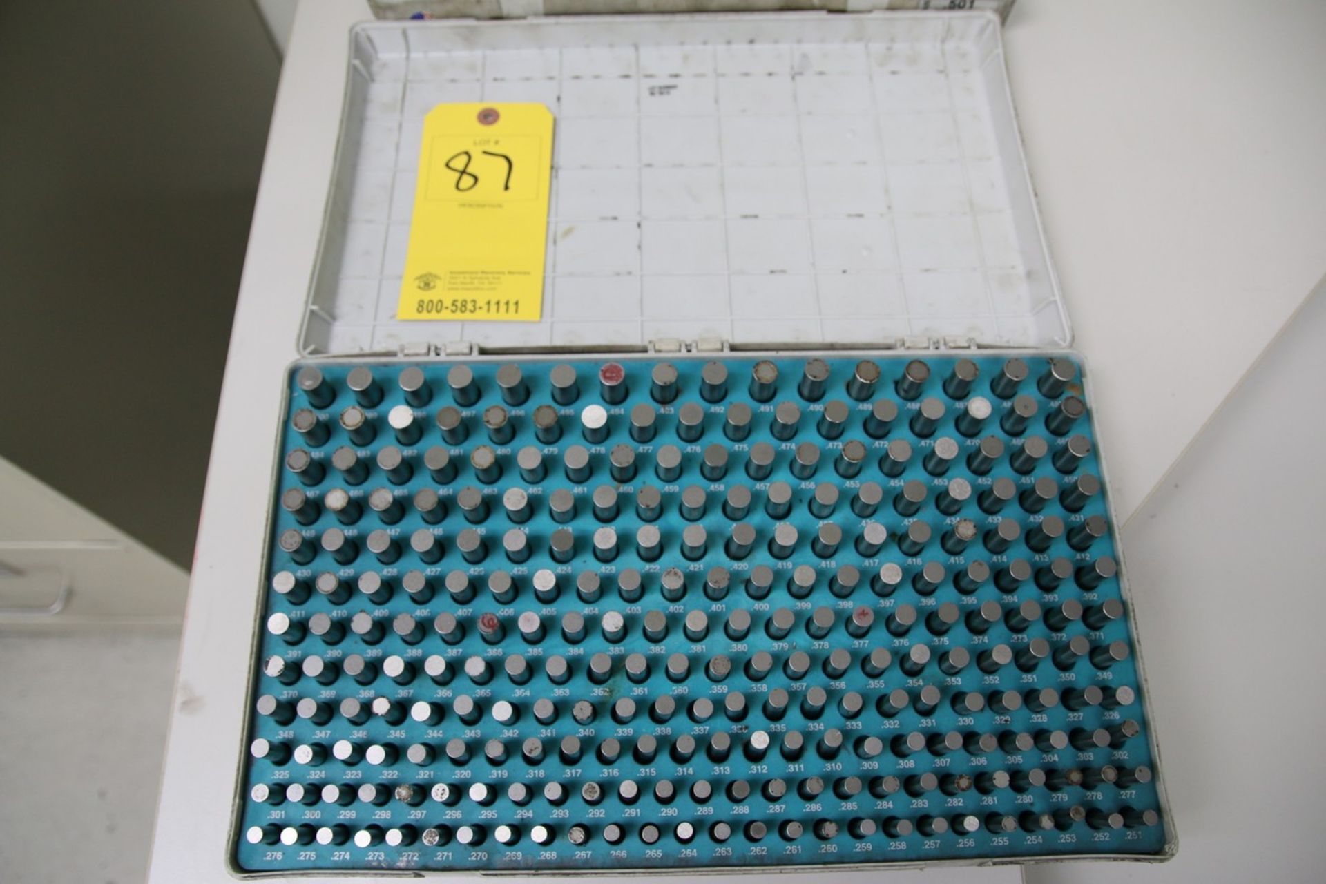 Meyer Meyer Pin Gage Set Sizes (.251 - .500)