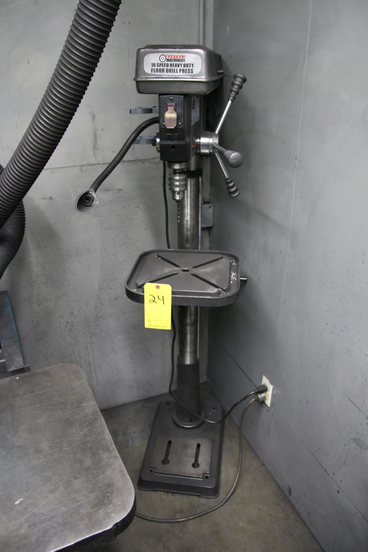 Central Machinery Central Machinery Heavy Duty Floor Drill Press 16 Speed, 3500RPM Maximum