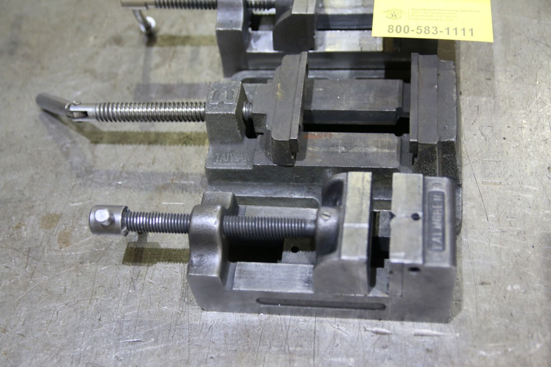 Lot of Small Vises (2) 2.5" Jaw, (1) 3" Jaw - Image 2 of 2