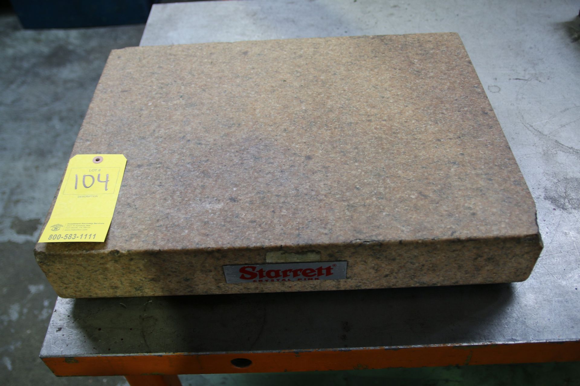 Starrett Starrett Granite Surface Plate 18" x 24" x 4.5"