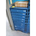 Steel Hardware Cabinet with O-Rings Several Sizes